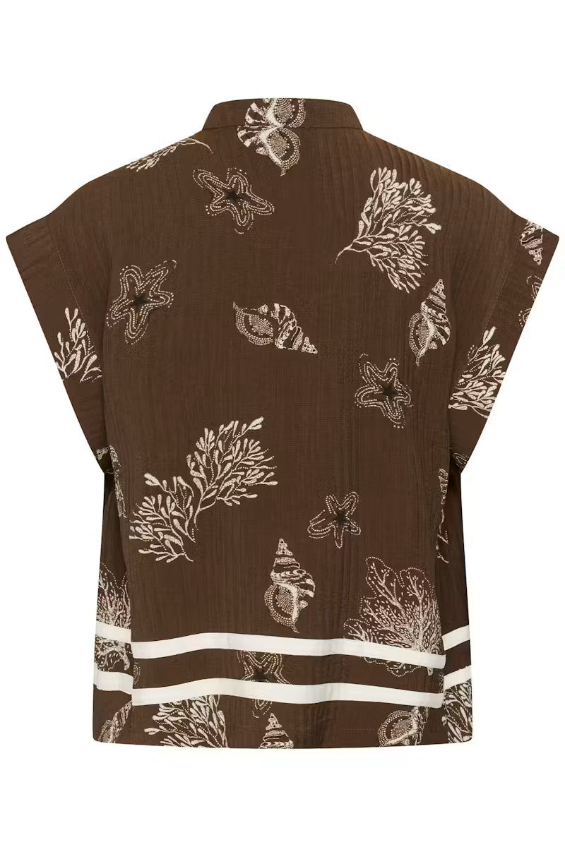 Saint Tropez Rosashell blouse