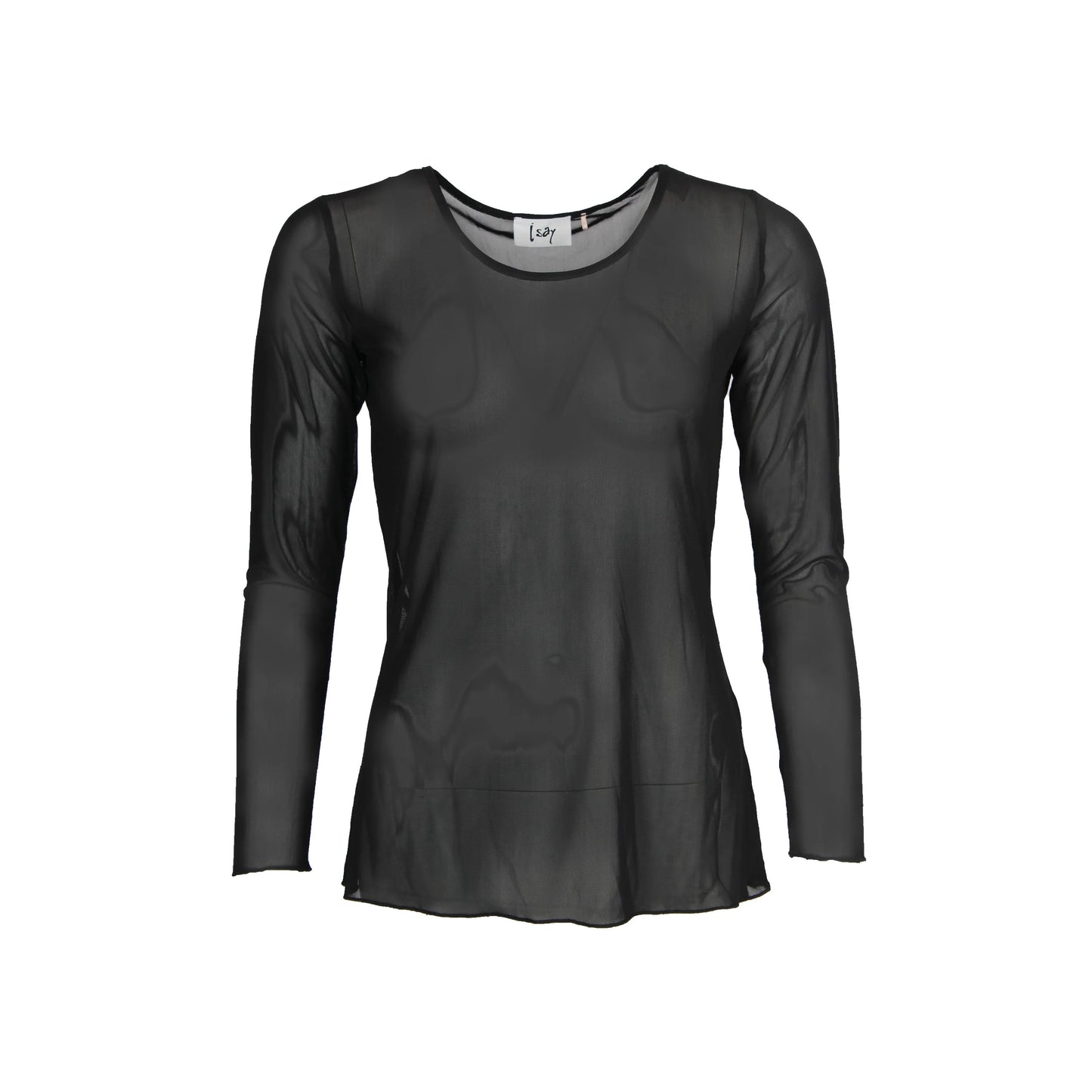 Fifi mesh l/s O-Neck