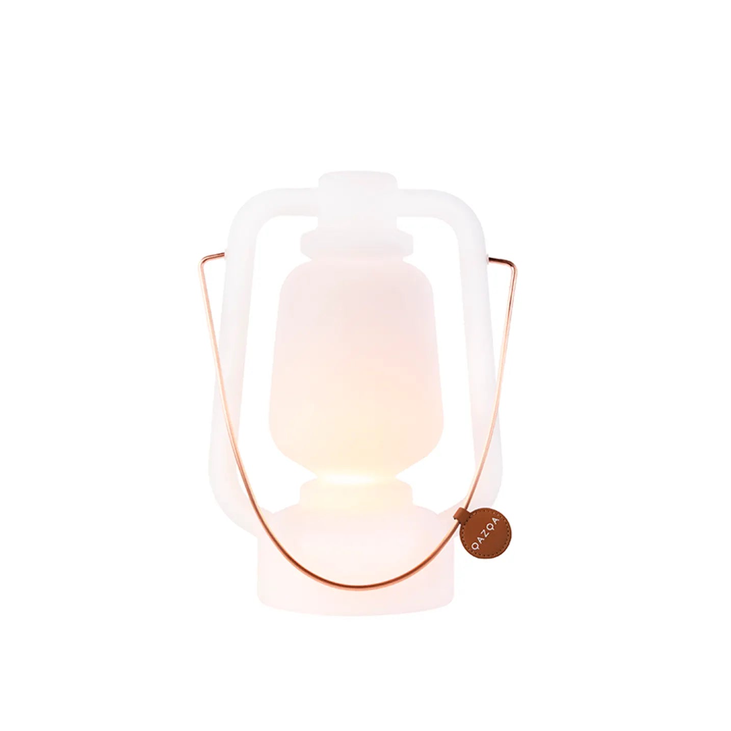 Tafellamp oplaadbaar 30 cm IP44 wit - Storm Small