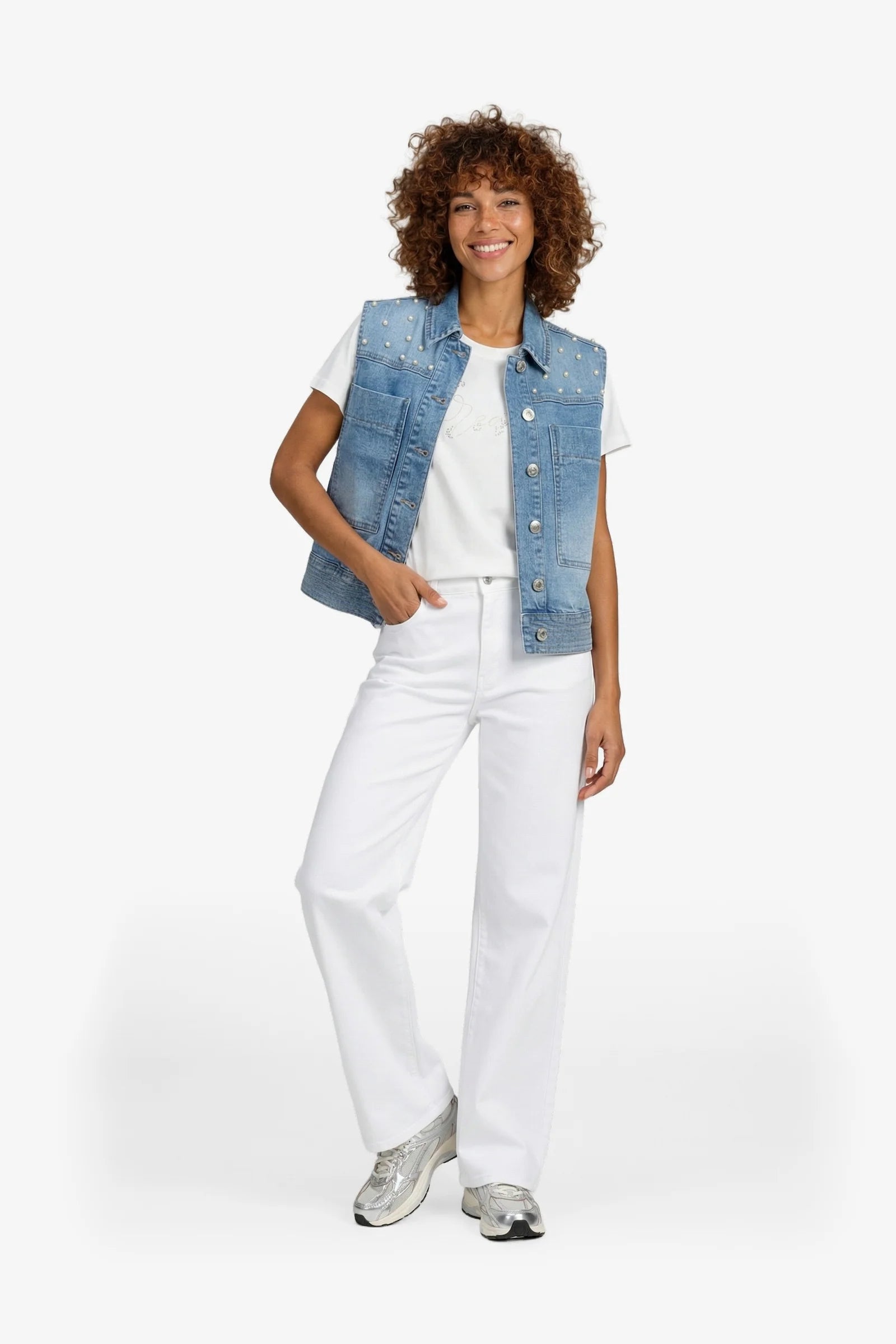 G-Maxx Ferelith denim gilet