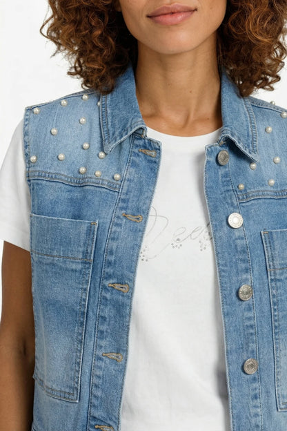 G-Maxx Ferelith denim gilet
