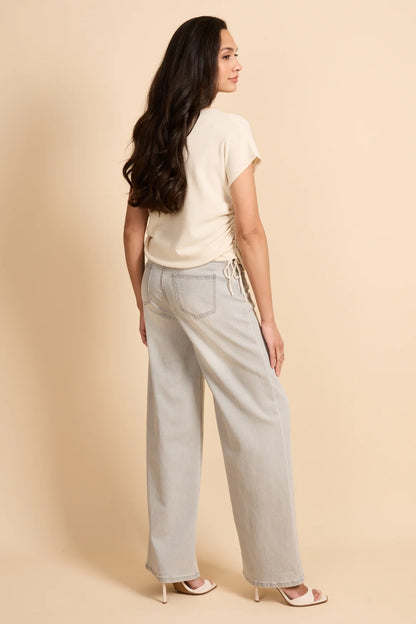 G-Maxx light Grey wide Denim