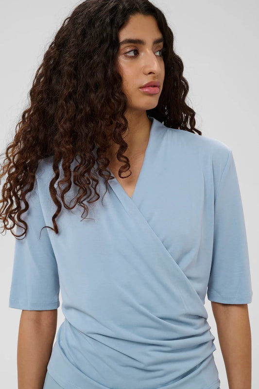 Columbine wrap blouse Soaked