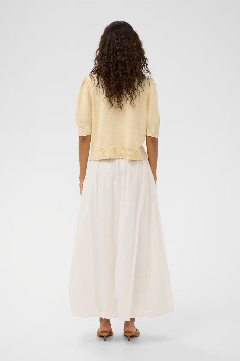 Lange geplooide rok Soaked