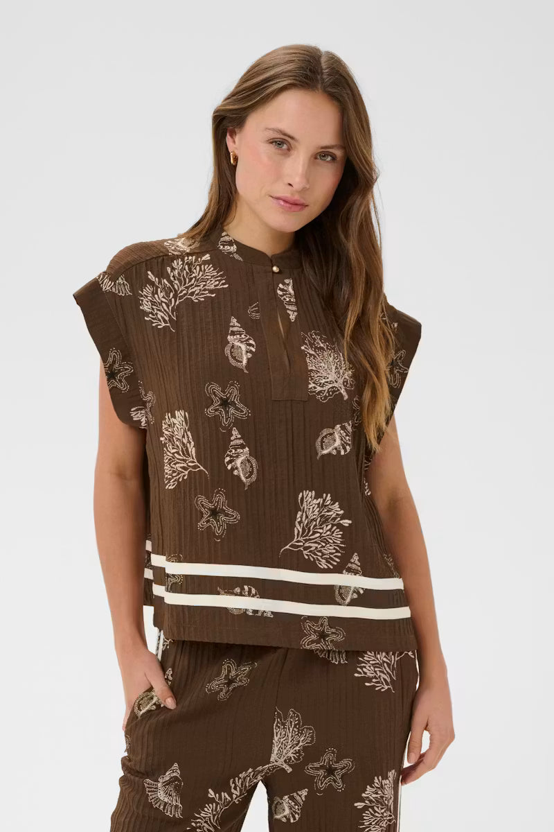 Saint Tropez Rosashell blouse
