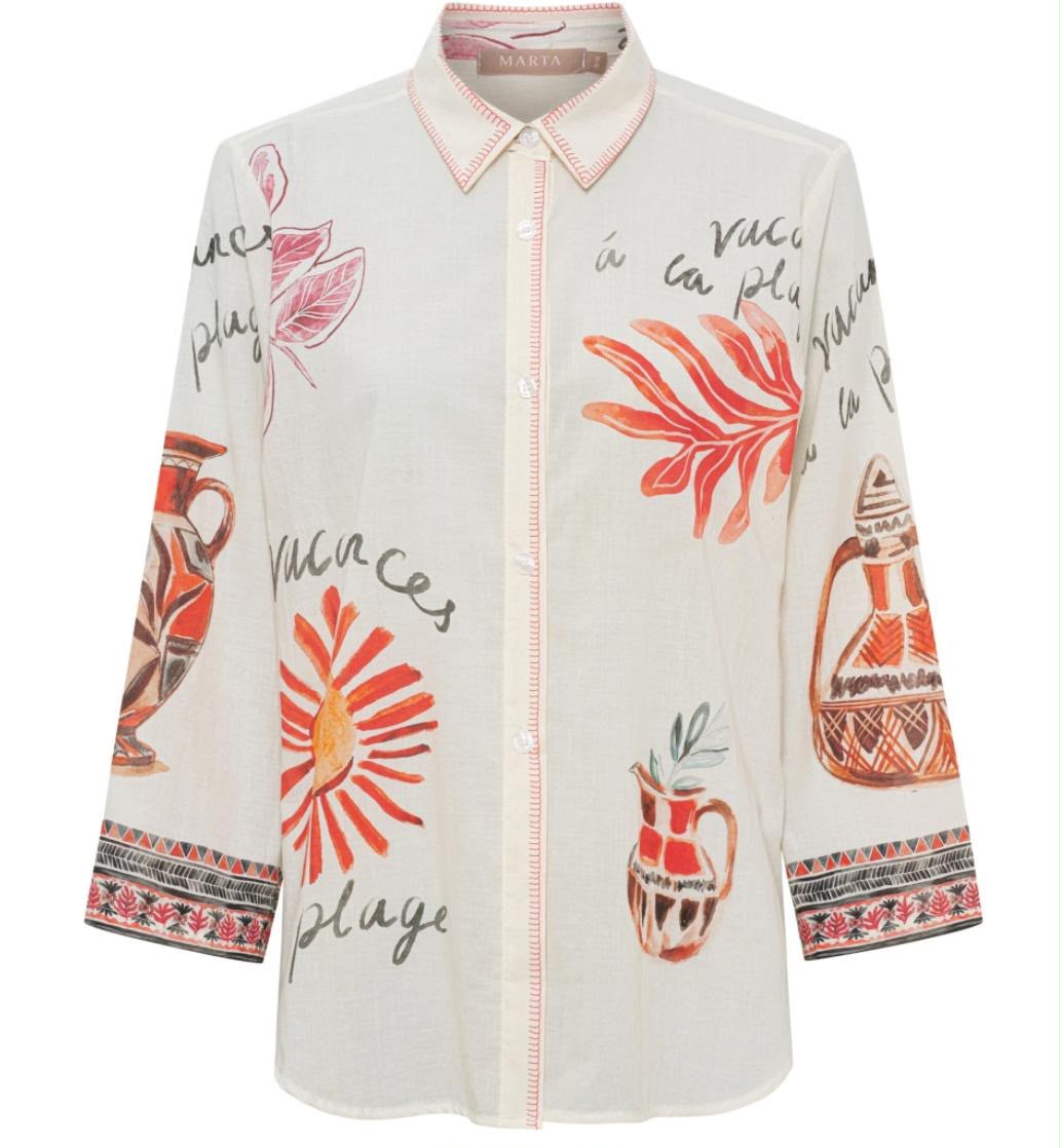 Artistieke blouse Marta du Château