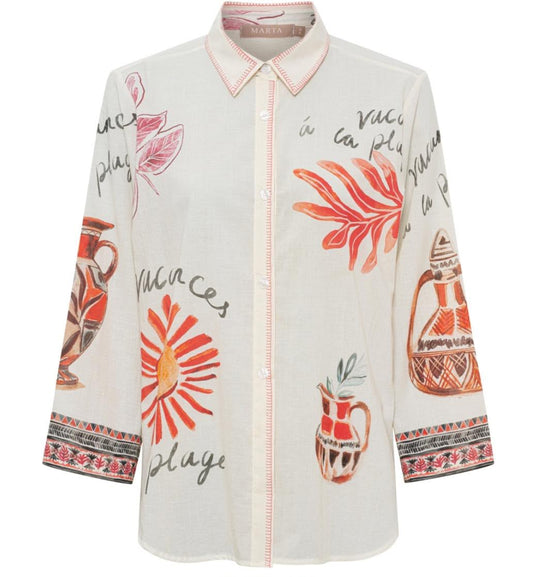 Artistieke blouse Marta du Château