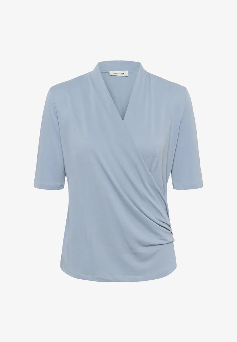 Columbine wrap blouse Soaked