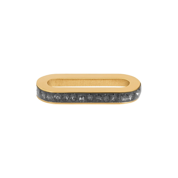 Schakel Zirconia Black Diamond