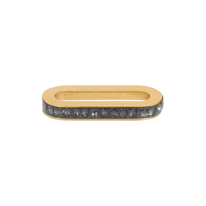 Schakel Zirconia Black Diamond