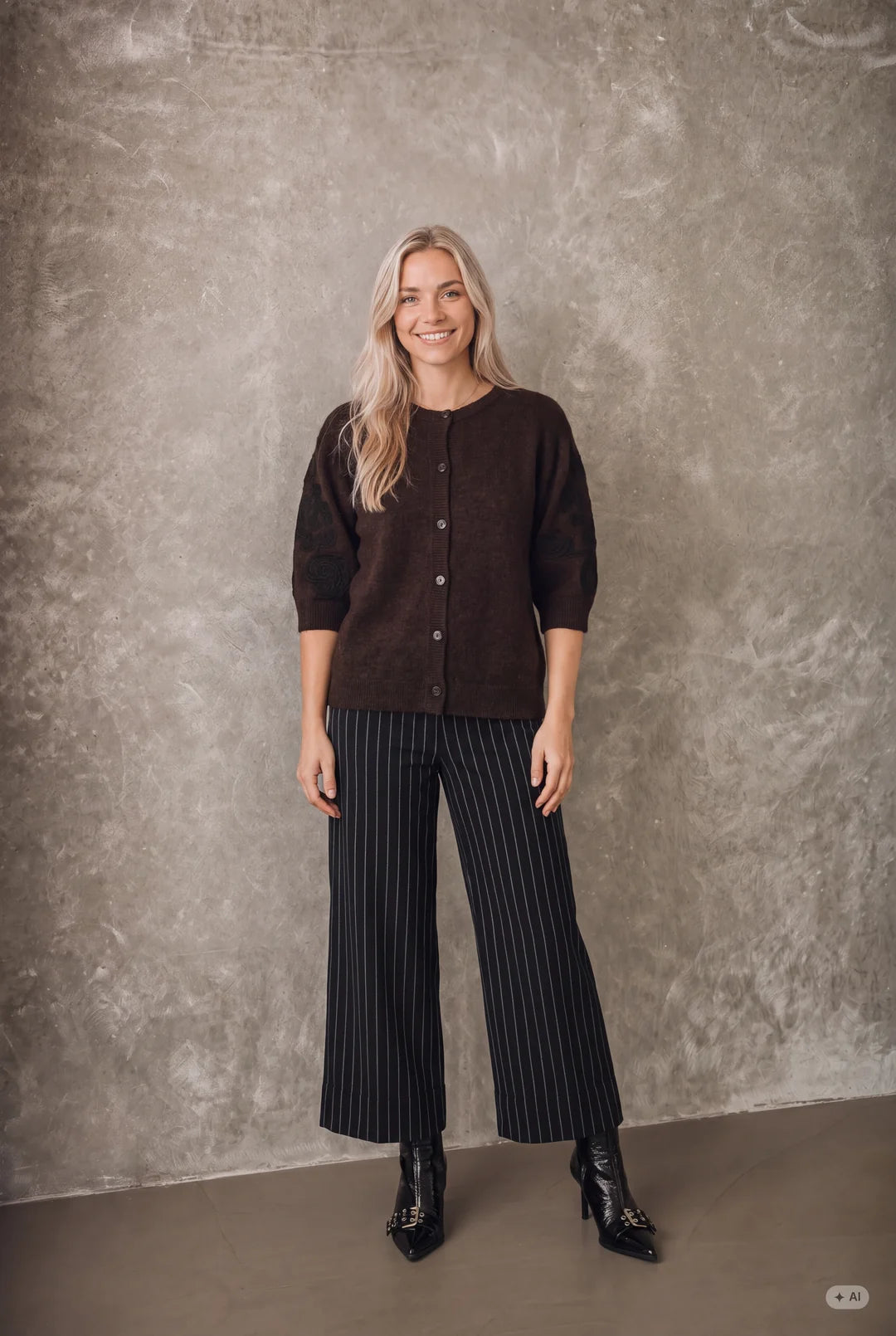 Anna s/s cardigan I Say