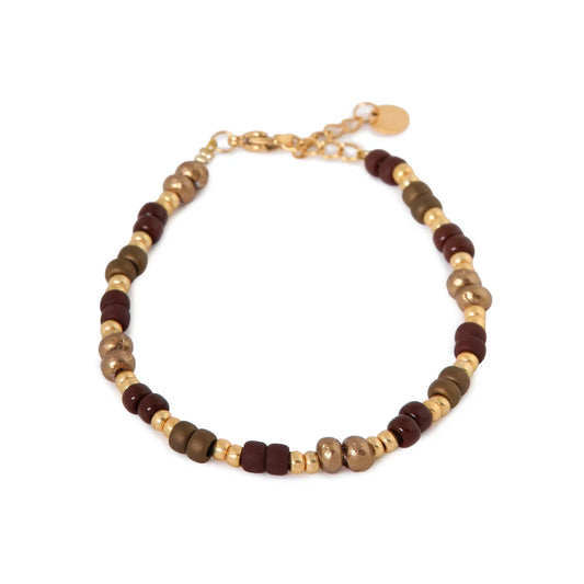 Cedar bracelet gold Label Kiki