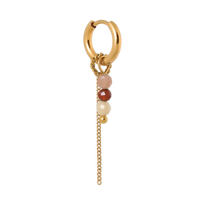 Chain morello hoop gold Label Kiki