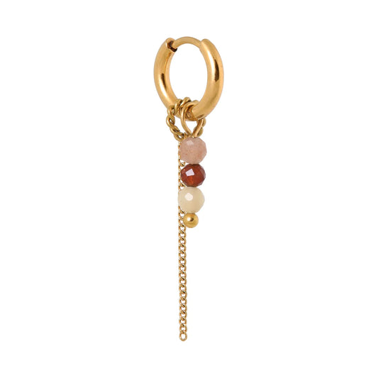 Chain morello hoop gold Label Kiki