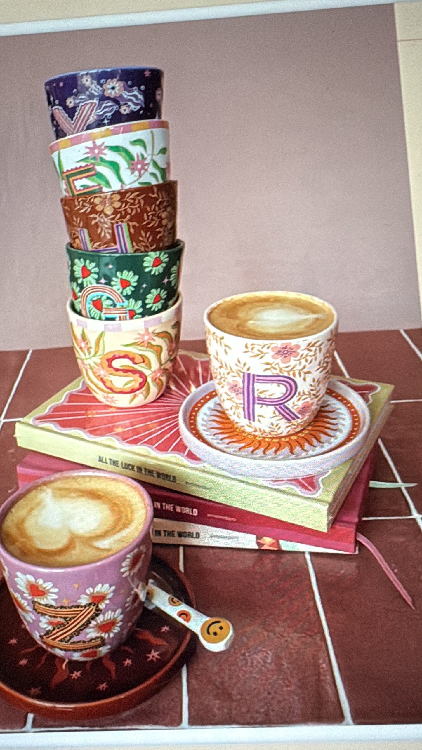 Cup Letter E