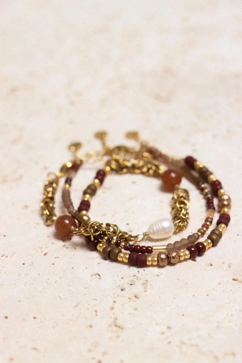 Cedar bracelet gold Label Kiki