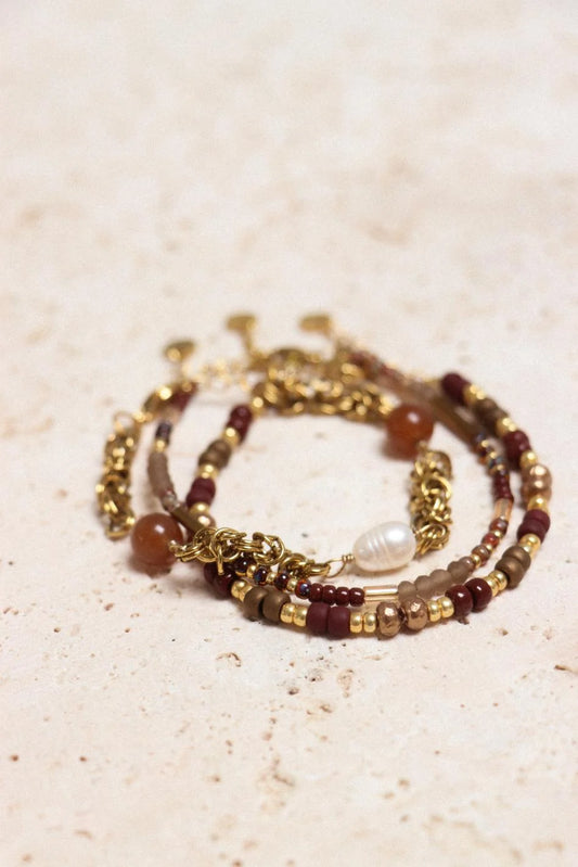 Ceder armband goud Label Kiki