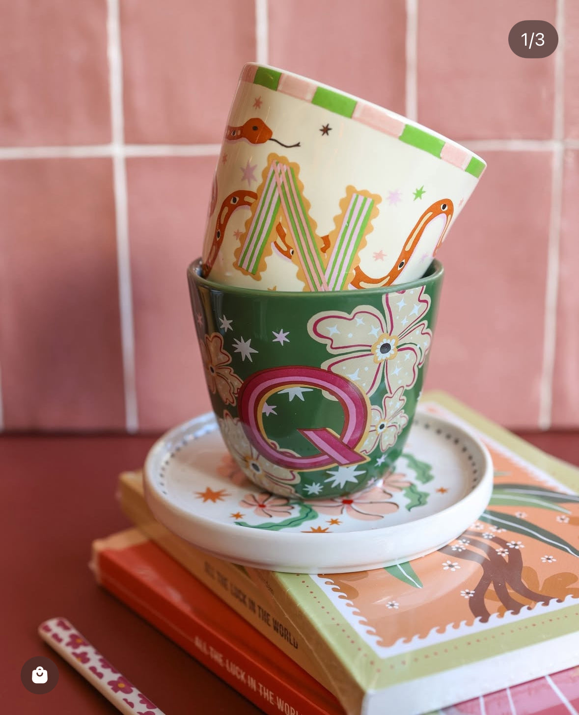 Cup Letter A