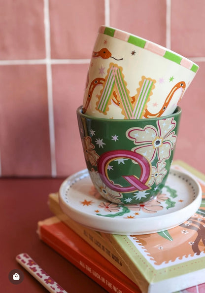 Cup Letter J
