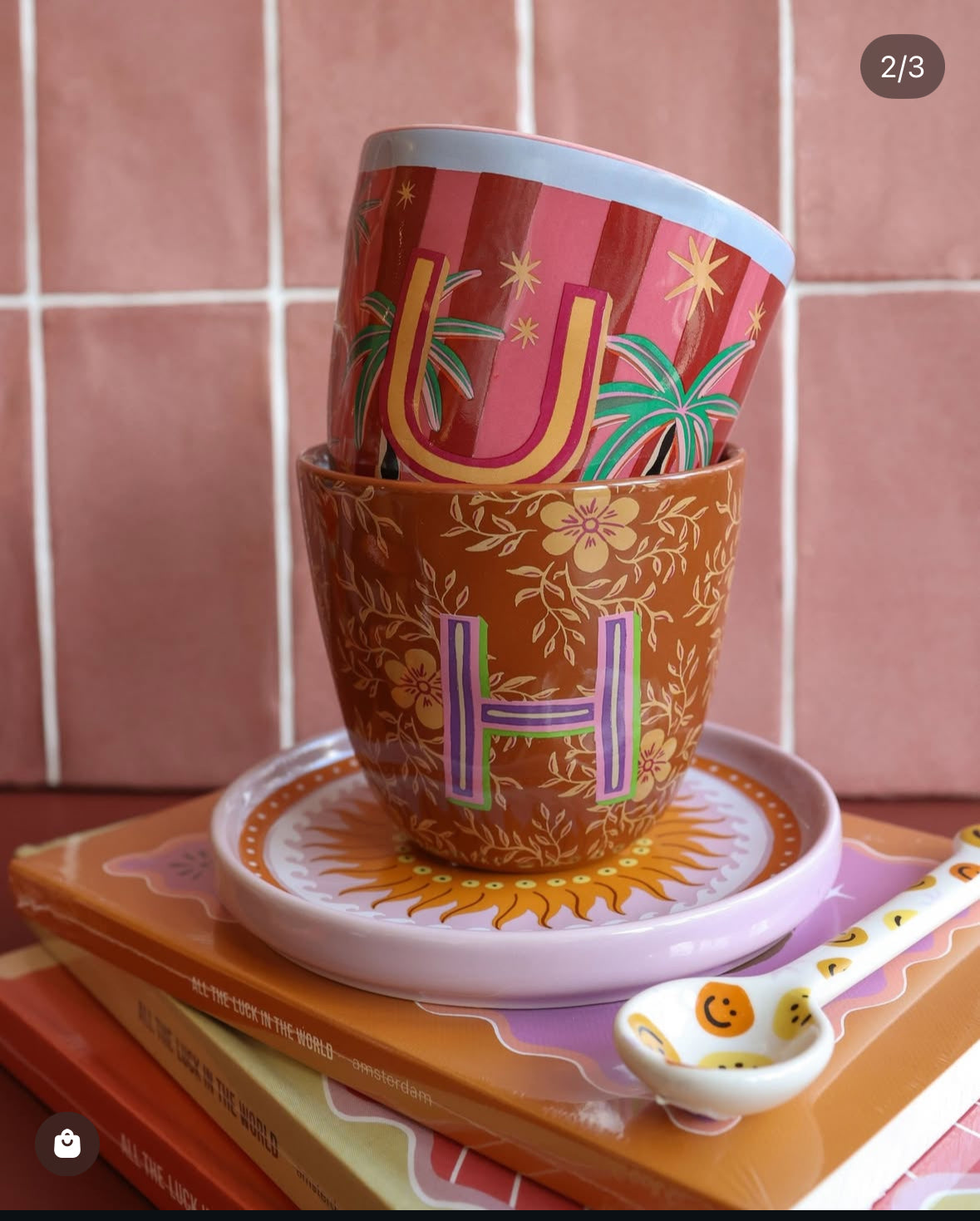 Cup Letter D