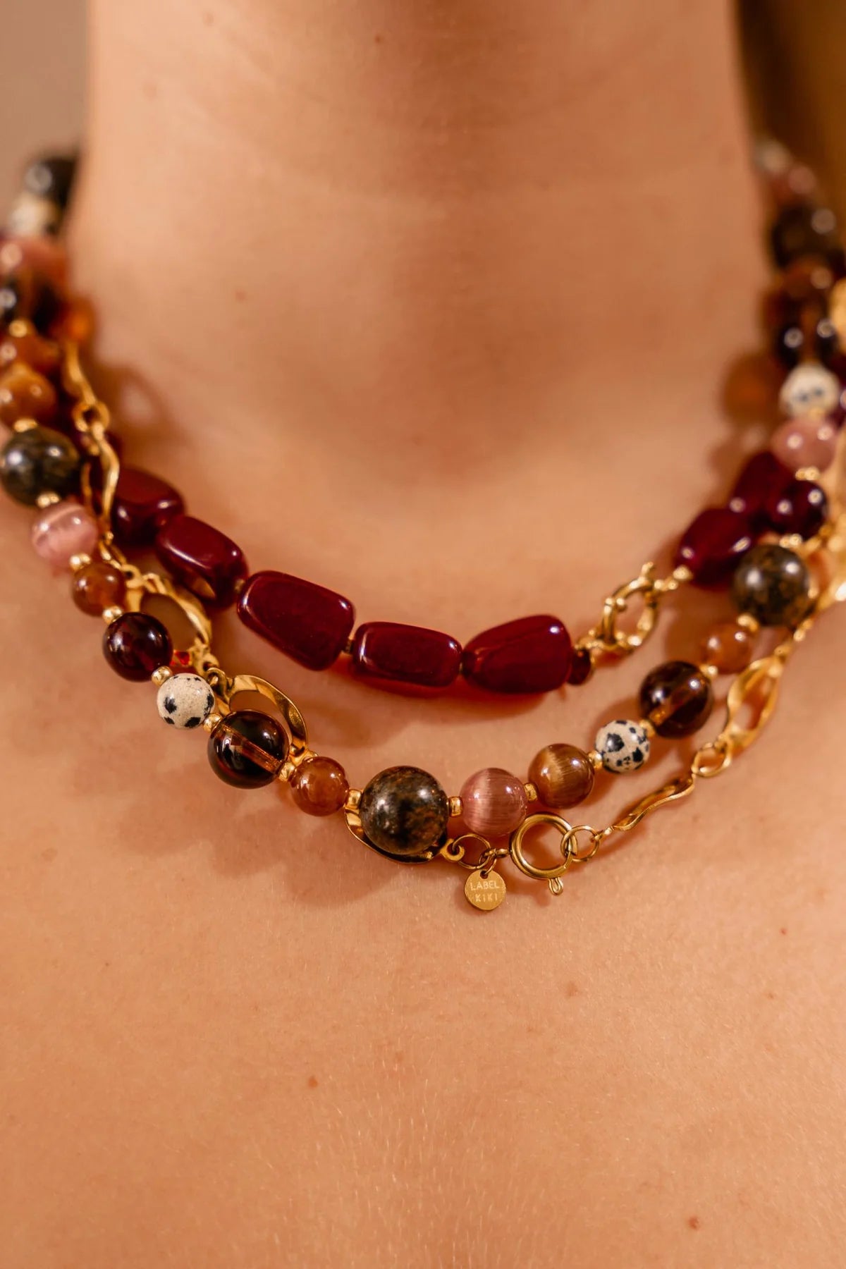Ivy necklace gold Label Kiki