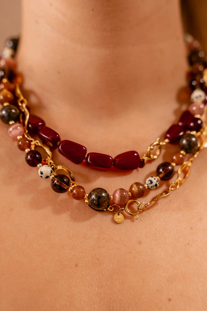 Ivy necklace gold Label Kiki