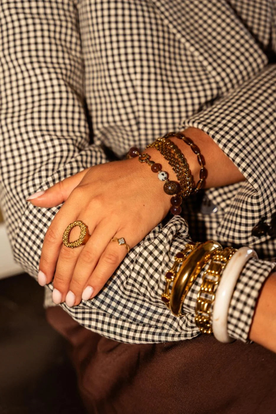 Ivy bracelet gold Label Kiki
