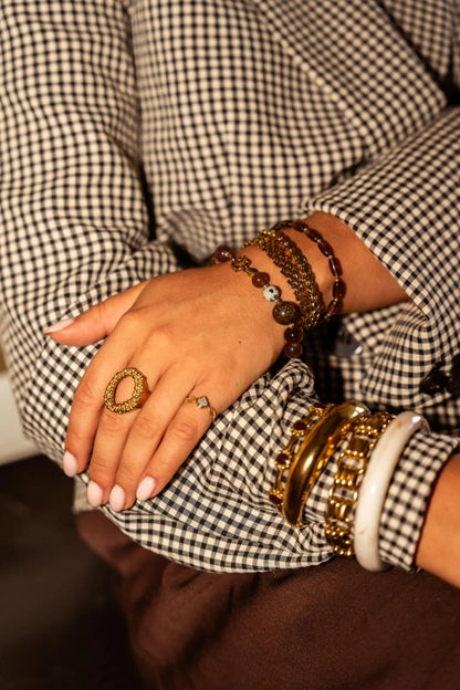 Ivy bracelet gold Label Kiki