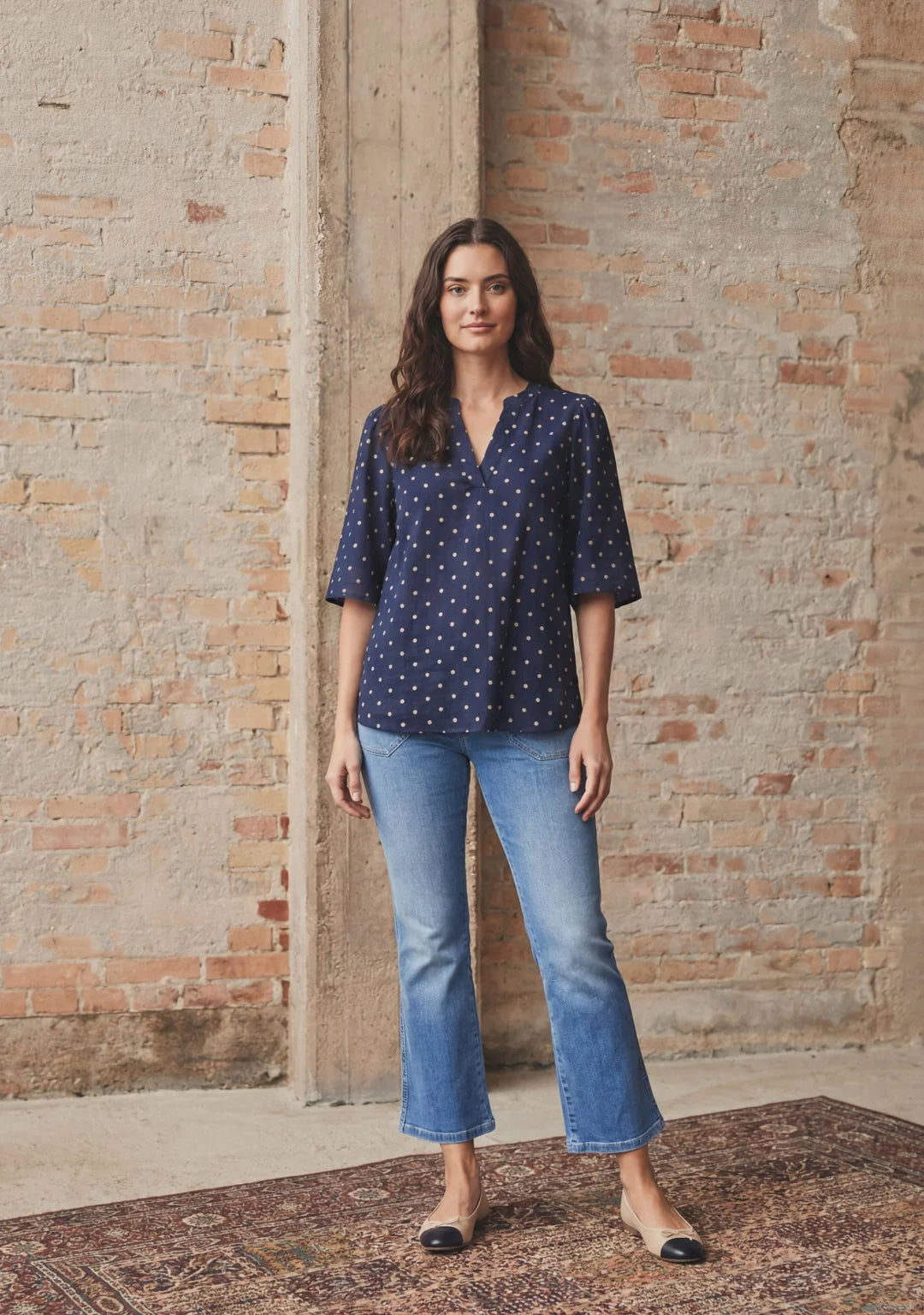Naomi s/s Blouse I Say