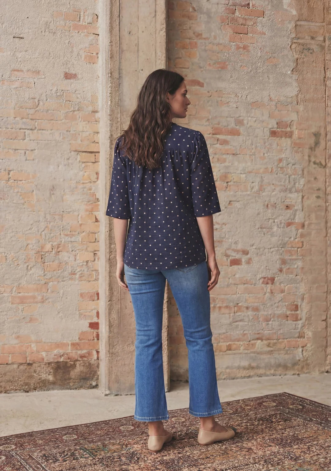 Naomi s/s Blouse I Say