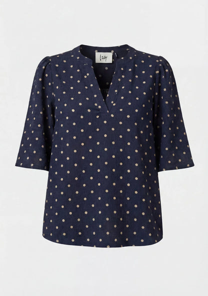 Naomi s/s Blouse I Say