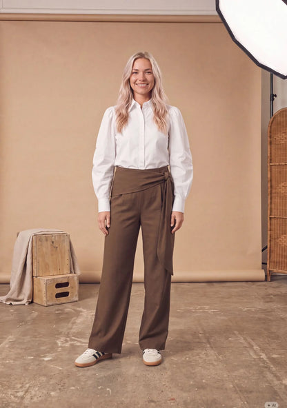 Ova wijde broek Isay