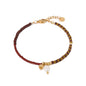 Oxblood bracelet gold Label Kiki