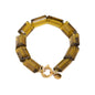 Shiny olive bracelet gold Label Kiki