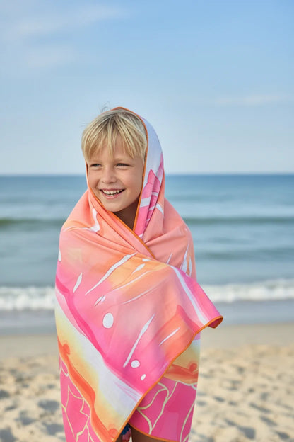 Sooblue strand en reis handdoek Orange