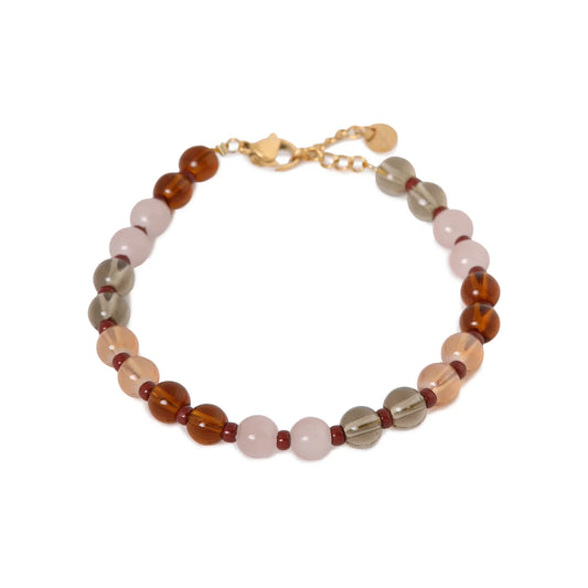Truffle punch bracelet gold Label Kiki