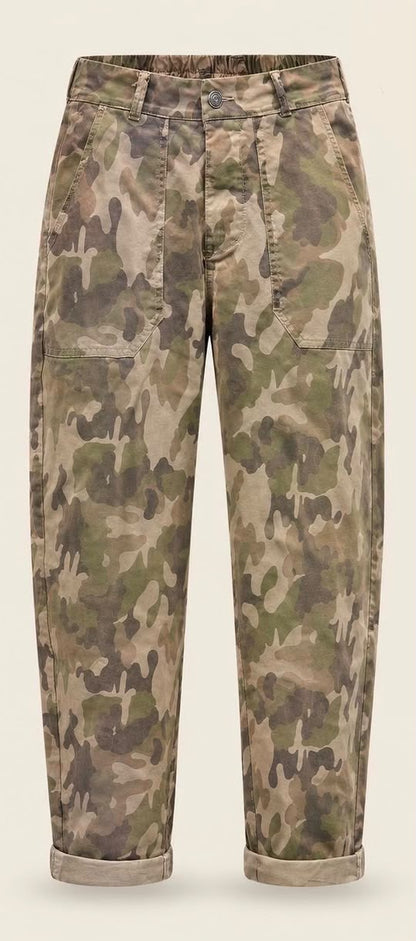Camo Barrel jeans IZ Naiz