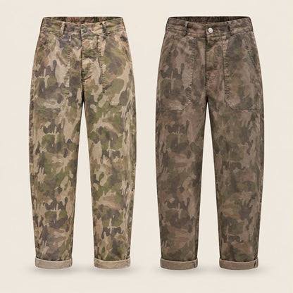 Camo Barrel jeans IZ Naiz