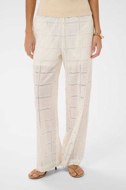 Wide leg broek Soaked