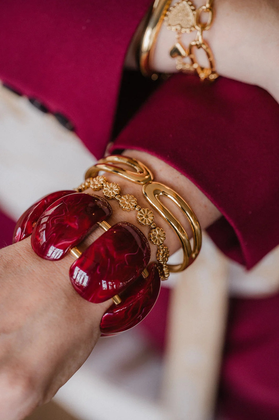 luxe marble armband by shir