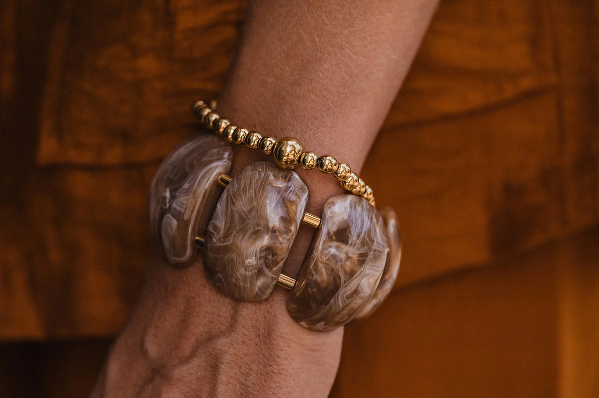 luxe marble armband by shir