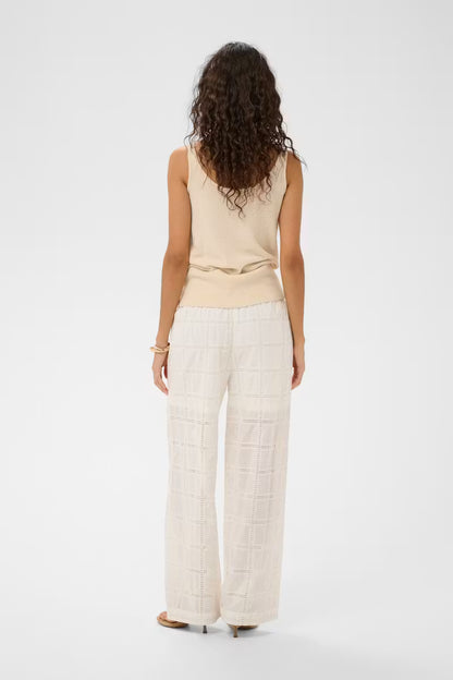Wide leg broek Soaked
