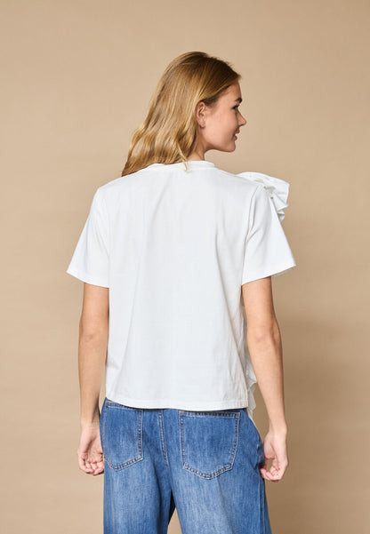 Love & Divine Asymmetrisch ruffle T-shirt