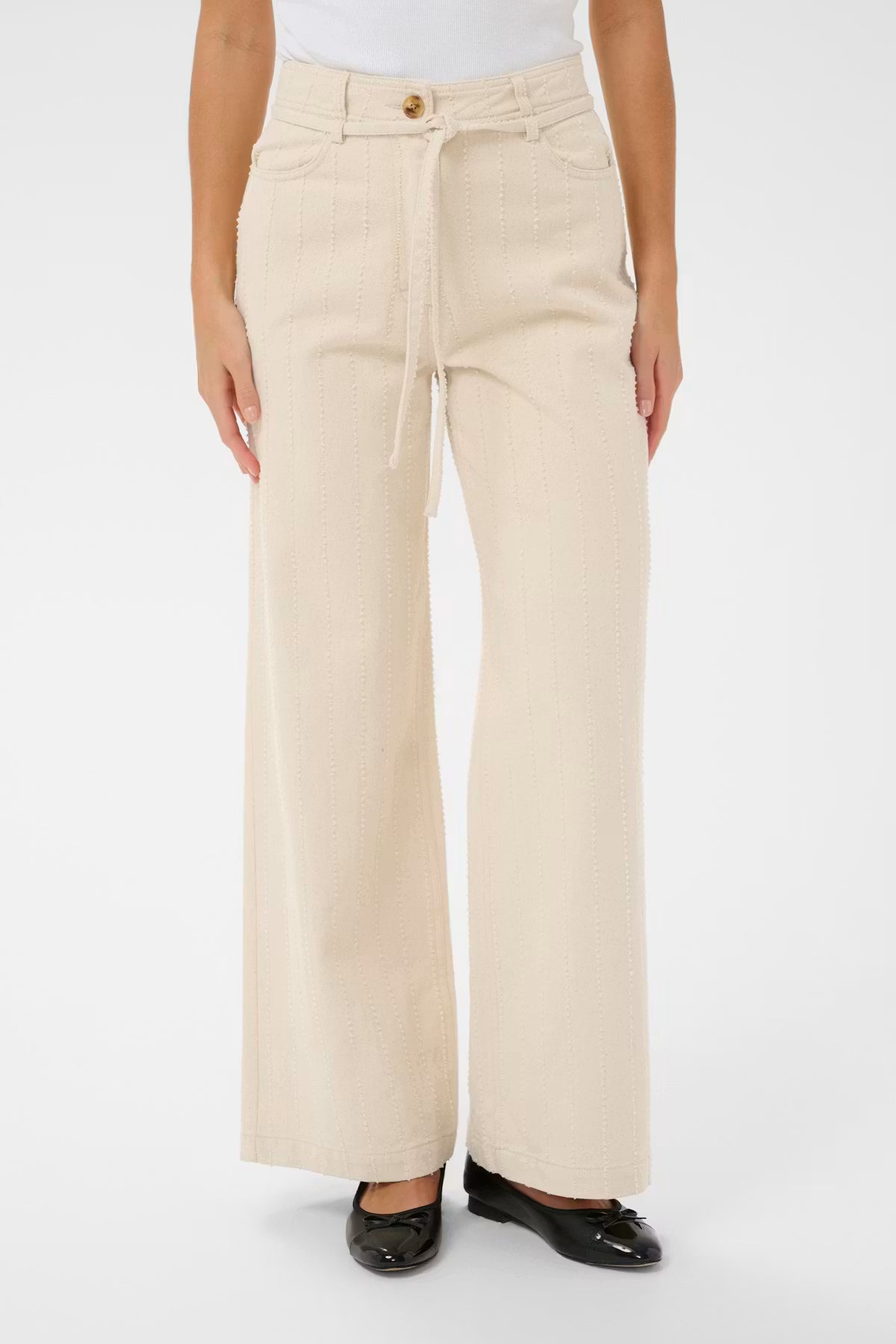 Beige broek Saint Tropez