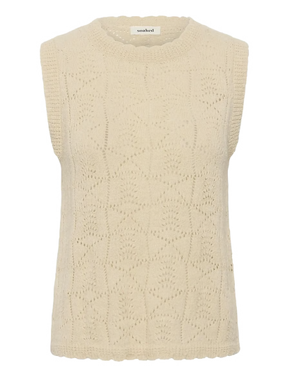 Soaked flores top