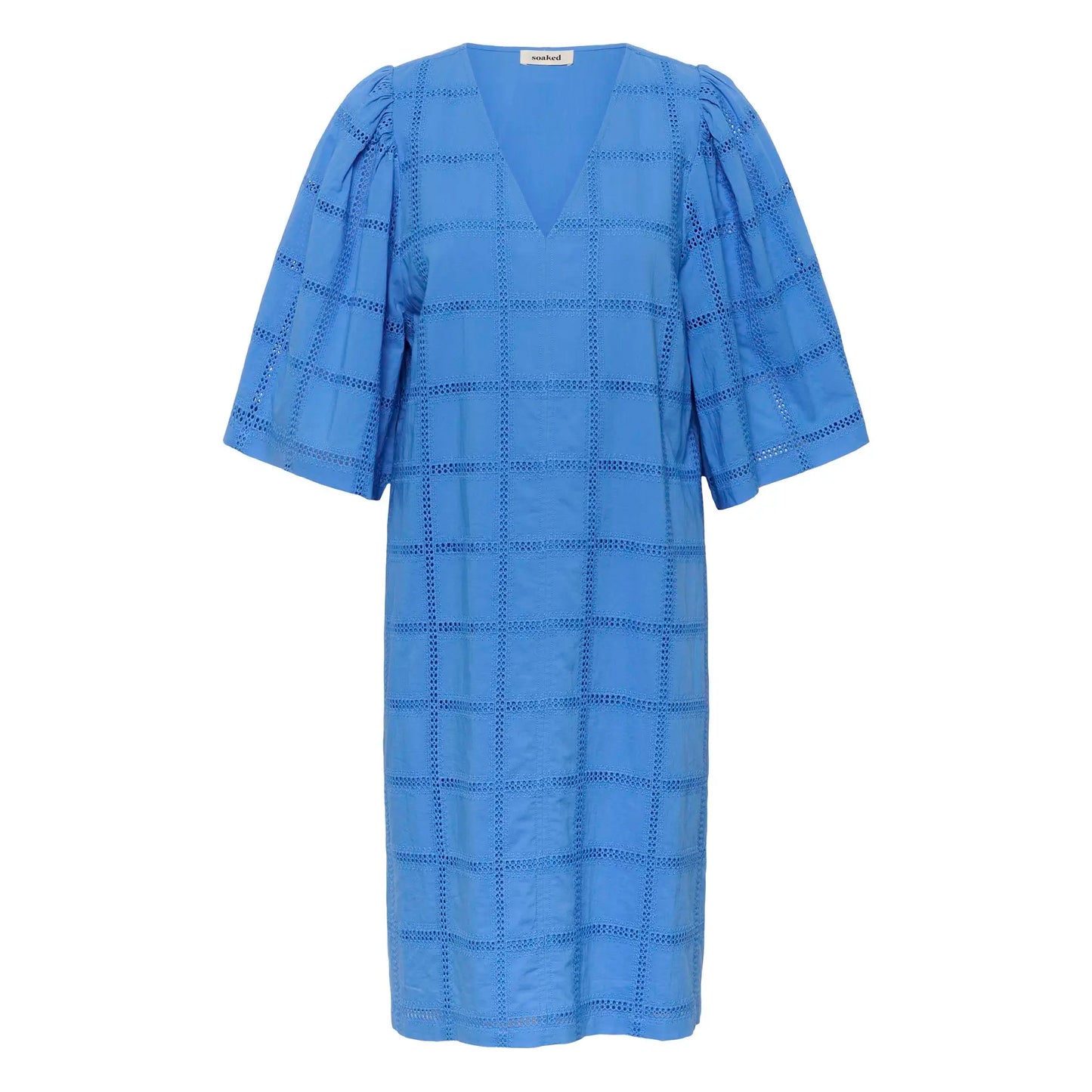 Soaked Broderie Jurk V-hals