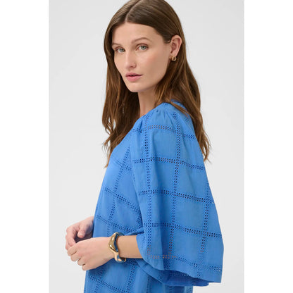 Soaked Broderie Jurk V-hals