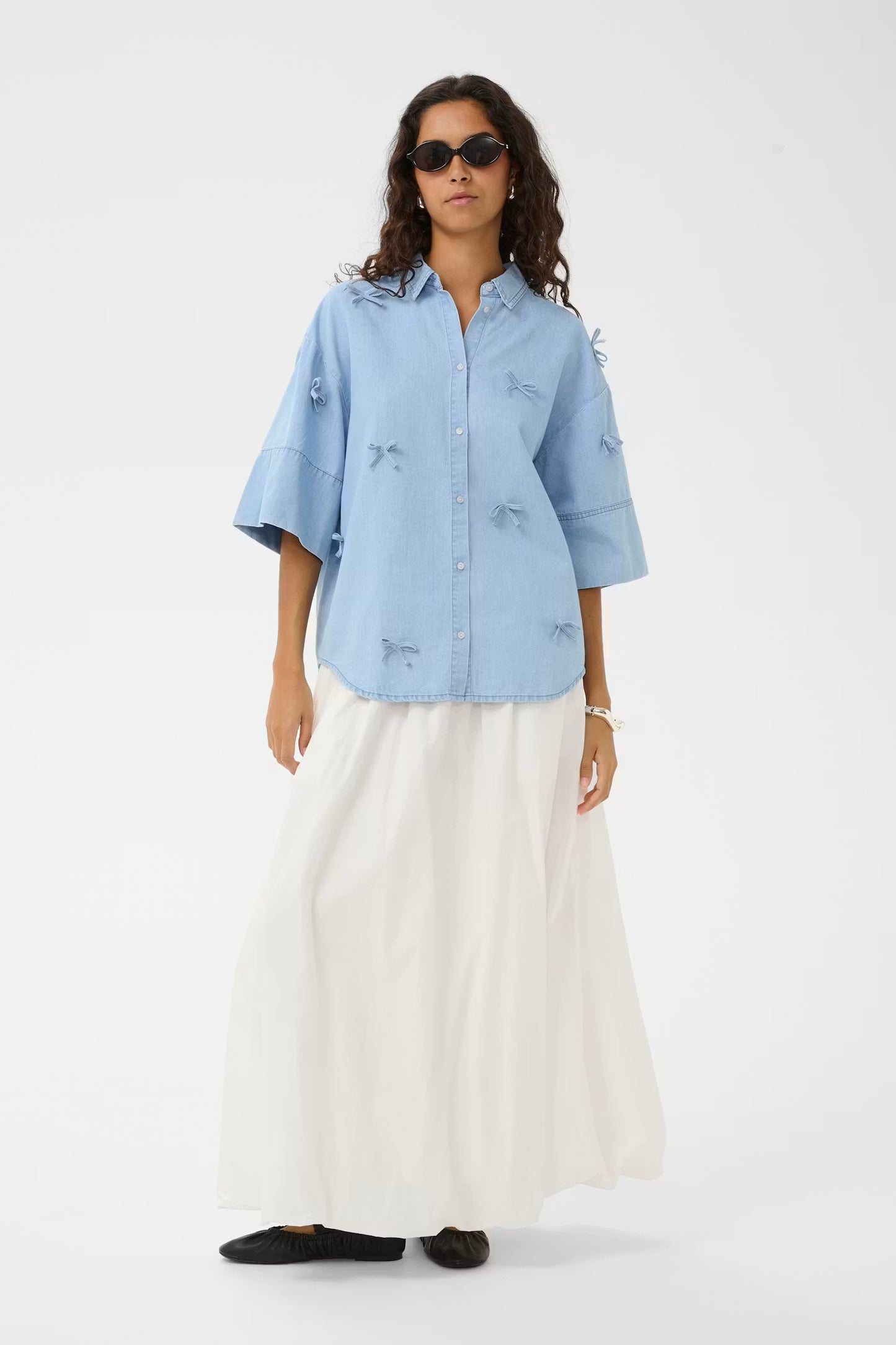 Denim blouse Soaked