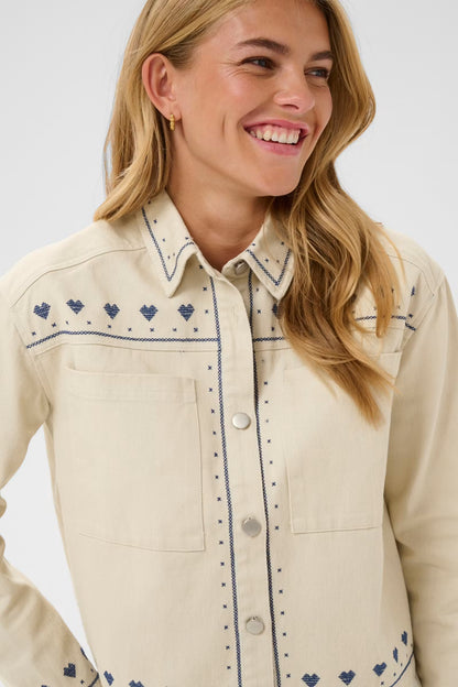 Beige jack Saint Tropez