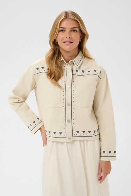 Beige jack Saint Tropez